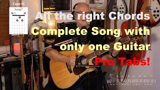 Rhinestone Cowboy Guitar Lesson with ProTab [upl. by Lerej]