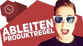 Ableiten mit der Produktregel 1 [upl. by Ardnat]