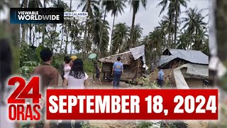 24 Oras Express September 18 2024 HD [upl. by Doreg]