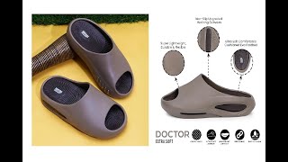 Unboxing DOCTOR EXTRA SOFT Mens Classic Ultra Soft SlidersSlippers  Pros and Cons  TPG [upl. by Vtehsta]