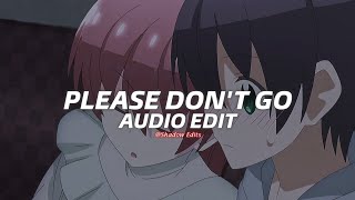 please dont go  joel adams『edit audio』 [upl. by Ennaitsirk]