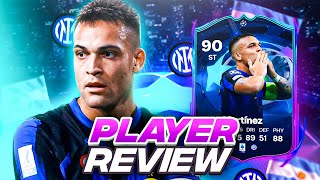 90 UCL RTTF MARTINEZ SBC PLAYER REVIEW  ROAD TO THE FINAL  FC 24 Ultimate Team [upl. by Hpotsirhc]