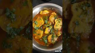 macher dimer curry delicious cooking ytshorts trending [upl. by Noeled]