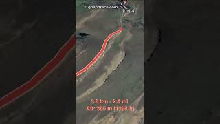 Ultra Paine 2024 fly over the 80 km course Video of the race path [upl. by Nireil]