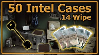 Loot From 50 Intel Scav Cases  14 Wipe  IS IT WORTH IT [upl. by Alihet]