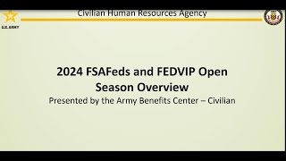 ABCC Federal Benefits Open Season MiniSession FEDVIP amp FSAFeds Overview [upl. by Areivax267]