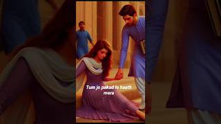 Tum jo pakad lo haath mera 🧸  shorts  trending reels  explorepage  love is love  old songs [upl. by Lednem]