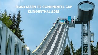 Sparkassen FIS Continental Cup Skispringen  Klingenthal 2023 [upl. by Ammann592]