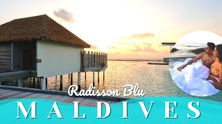 Best Hotel in Maldives 🏝🏝 Radisson Blu 🔥🔥 [upl. by Dulcinea]