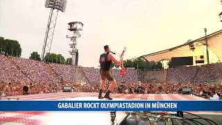 Musikexperte zu GabalierAuftritt im Olympiastadion in München [upl. by Refenej]