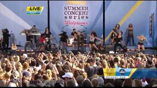 Miley Cyrus  Cant Be Tamed  Good Morning America 2010 [upl. by Tate81]