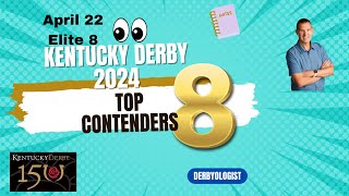 Kentucky Derby 2024 Top 8 Contenders [upl. by Yddeg]