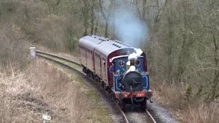 Churnet Valley Railway Winter Steam Gala 2017 [upl. by Hope72]