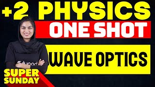 Plus Two Physics  Wave Optics  One Shot  Eduport [upl. by Suivatna]