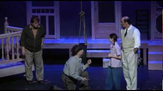 Death of Bob Ewell Final Scene  To Kill A Mockingbird  Thalian Hall 2012 [upl. by Eniffit]