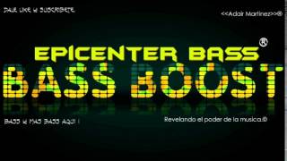 Cumbia quotMujer de mielquot Epicenter bass [upl. by Leciram804]