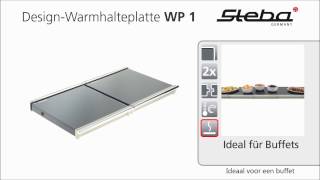 Steba WP1 Warmhoudplaat 2 modules Multibrands NL [upl. by Elka426]