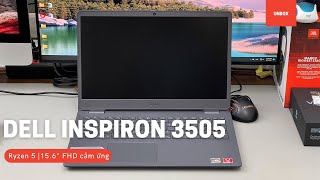 Mở hộp Dell Inspiron 3505  Ryzen 5  Màn FHD cảm ứng  giá dưới 15 triệu [upl. by Eilssel]