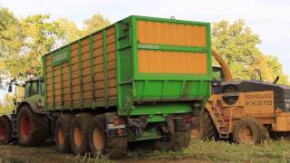 Fendt 828 amp Joskin Silospace 2040 avec FX 350 [upl. by Farver620]