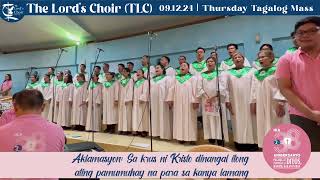 Salmong Tugunan  Aleluya at Aklamasyon  091224  TLC  38 Thursday Tagalog Mass  TLC Doha [upl. by Aratahs753]