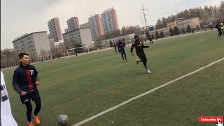 Wolves FC vs Dragon FC Chinese footballfushun league [upl. by Peursem]