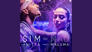 Sim ou não Participação especial de Maluma [upl. by Octavla]