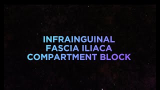 Infrainguinal Fascia Iliaca Compartement Block [upl. by Meikah65]