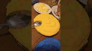 🇲🇩 Что на ужин 💙💛 🐟🐠 мамалыга полента mamaliga polenta [upl. by Idnal988]