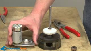 How to Replace the Spindle Shaft Assembly on a Black and Decker CST1200 String Trimmer 90522788SV [upl. by Florin]