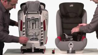 Britax Advansafix II SICT harness removal [upl. by Eizeerb]