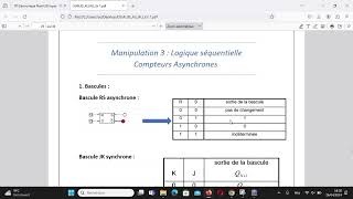 TP3 p1  Multisim Bascules RS JK D  Logique séquentielle Electronique Numérique SMP S6 FSDM [upl. by Nohshan985]