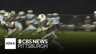 Monessen vs Greensburg Central Catholic high school football highlights [upl. by Yelsnit928]