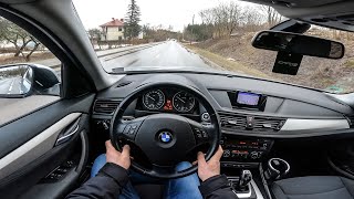 2014 BMW X1 18d 143 Hp POV Test Drive DRIVEWAVE1 [upl. by Eednak460]