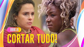 ADÉLIA ENFRENTA ANA PAULA E AMEAÇA CORTAR ROUPAS DA SISTER 👀  BBB 16 [upl. by Ettelracs44]