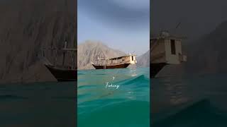 The coolest experience in Oman  Dhow cruise in Musandam [upl. by Epuladaug]