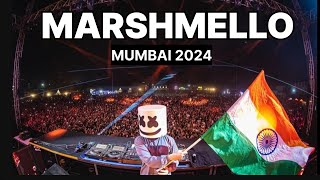 MARSHMELLO CONCERT MUMBAI 2024 marshmello mumbai [upl. by Lebasy]