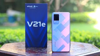 Vivo V21e Unboxing  Camera And Design ❤️ [upl. by Boynton]