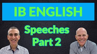 IB ENGLISH A Analyzing Speeches  Video 2 [upl. by Yhtur59]