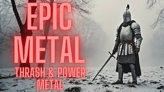 EPIC instrumental Metal Music to get you Pumped up Thrash Metal and POWER Metal Best Metal Playlist [upl. by Ahsela899]