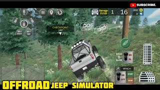 offroad adventure  offroad jeep 4x4 simulator game jeepsimulator offroad4x4 [upl. by Venetis]