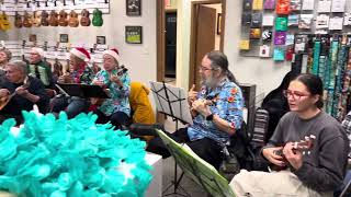 Mele Kalikimaka Ukulele Version at Aloha City Ukes [upl. by Barber815]