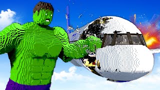 HULK CAUSES PLANE CRASH Teardown [upl. by Aurelius266]