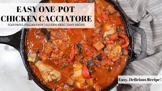 Chicken Cacciatore  My Twist on an Italian Dish [upl. by Domonic353]