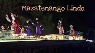 Mazatenango Lindo  Procesión Extraordinaria 100 años de fundación de hermandad Mazatenango [upl. by Anavi]