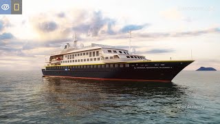 National Geographic Islander II A New Ship for the Galápagos Islands  Lindblad Expeditions [upl. by Anamuj]