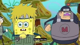 Minato VS Raikage NARUTO But Its SPONGEBOB  Spongebob Animation Parody [upl. by Anayi]