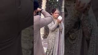 yumna zaidi nikkah look beautifulactortrending [upl. by Ahtera]