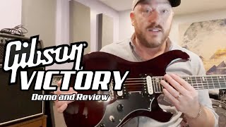 Gibson Victory Guitar Unboxing and Review  Demo Song [upl. by Dustie958]