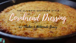 THE BEST SOUTHERN STYLE CORNBREAD DRESSING RECIPE  2024  DETAILED STEP BY STEP TUTORIAL [upl. by Niessuh567]