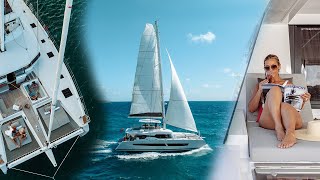 The Ultimate Luxury Catamaran  67 Fountaine Pajot  EP 1 [upl. by Tillion]